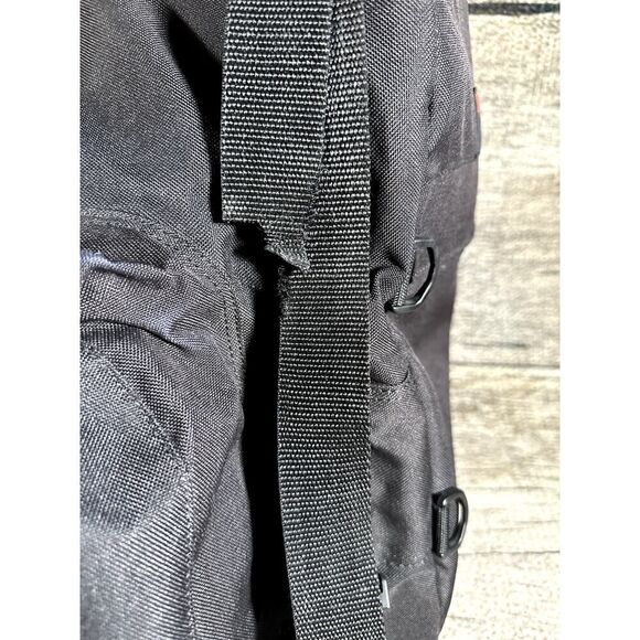 Harley Davidson by SAC Black Motorcycle Sissy Bar Backrest Luggage Bag 20x17x9 - Picture 8 of 11